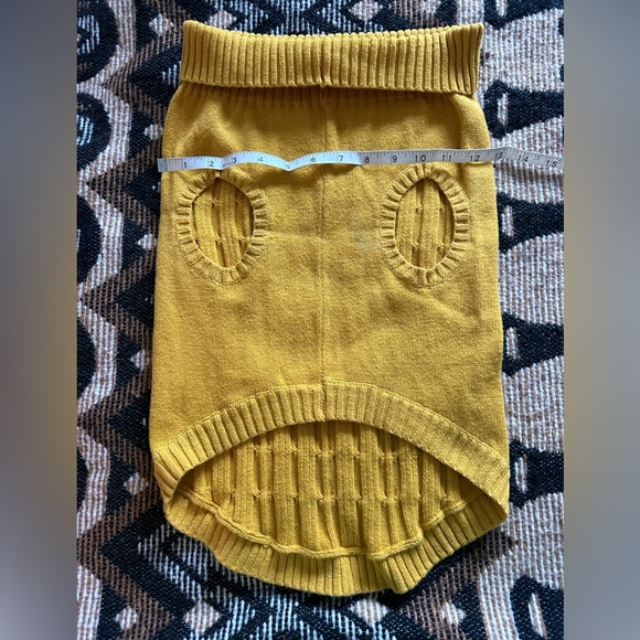 St. John Dog Sweater Mustard size M - Picture 6 of 6
